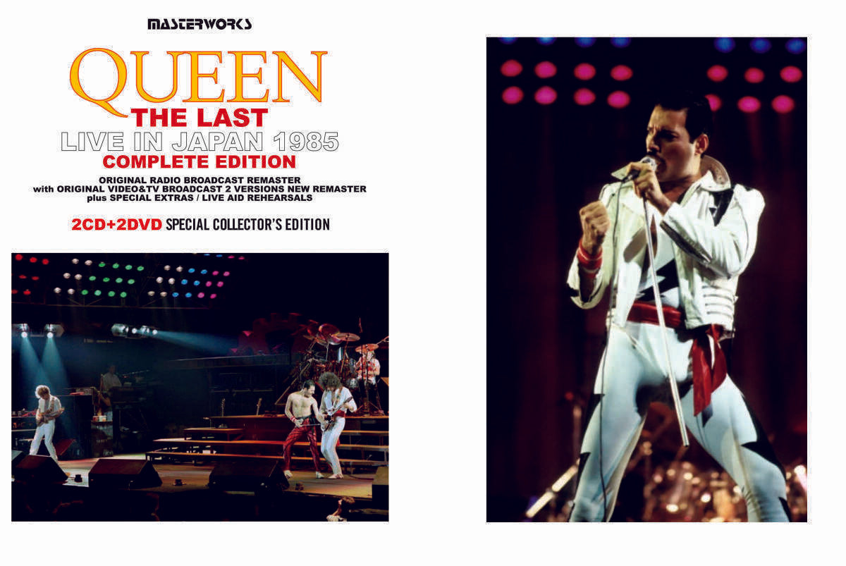 Queen / The Last Live in Japan 1985 Complete Edition (2CDR+2DVDR)