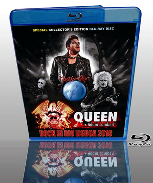 Queen + Adam Lambert / Rock In Rio Lisboa 2016 Blu-ray 1BDR