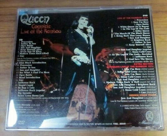 QUEEN / COMPLETE LIVE AT THE RAINBOW (1CD&1DVD)