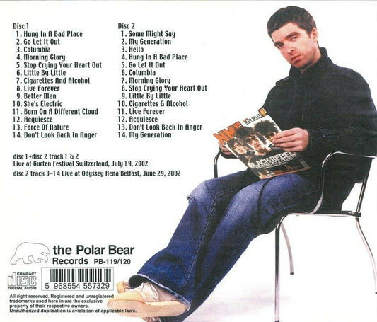 Oasis All Over Mainroad Gurten Fes 2002 CD 2 Discs 28 Tracks Music Rock Pops F/S