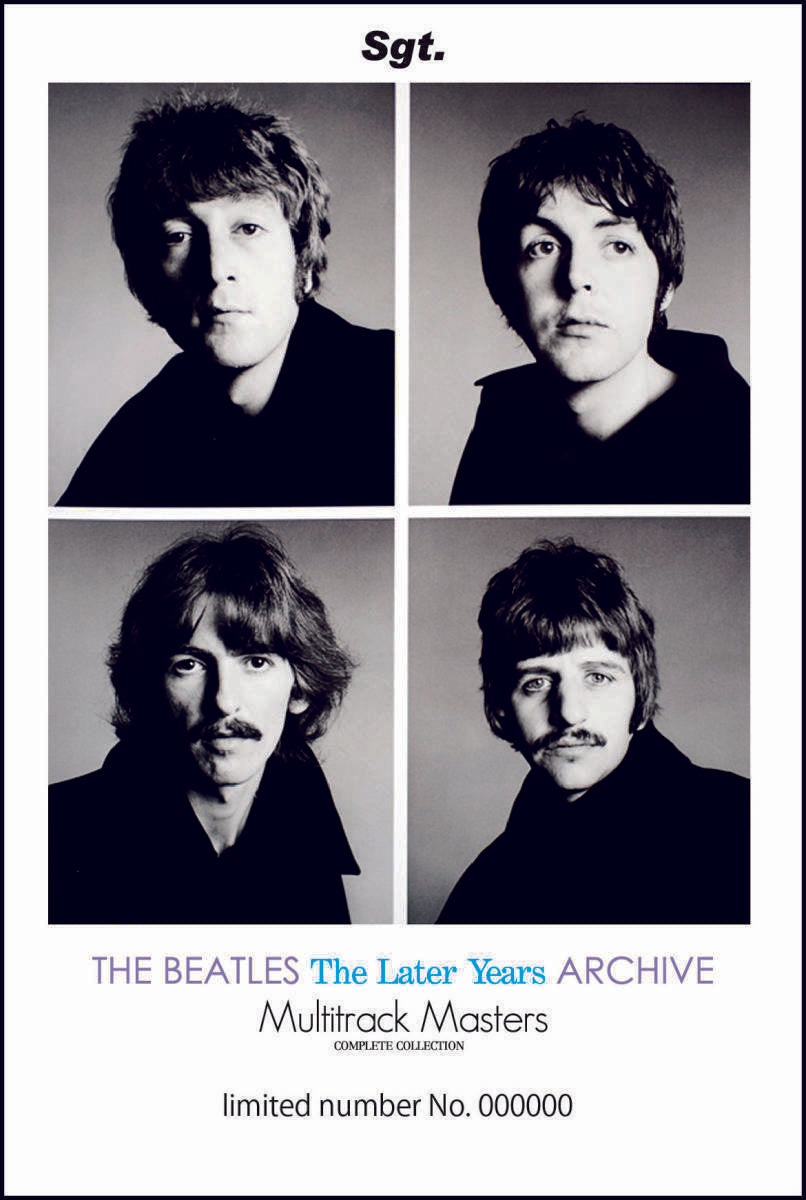 The Beatles The Later Years Archive Multitrack Masters 5 CD 1 DVD Set