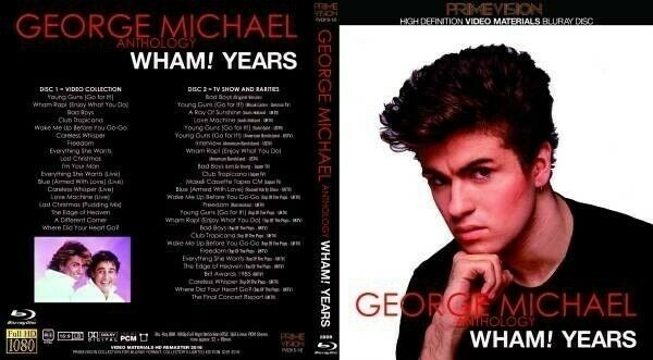 George Michael Anthology Wham! Year Blu-ray 2BDR