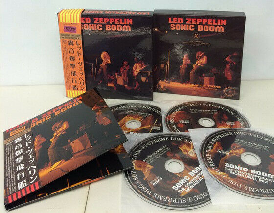 Led Zeppelin Sonic Boom 4CD Box Empress Valley