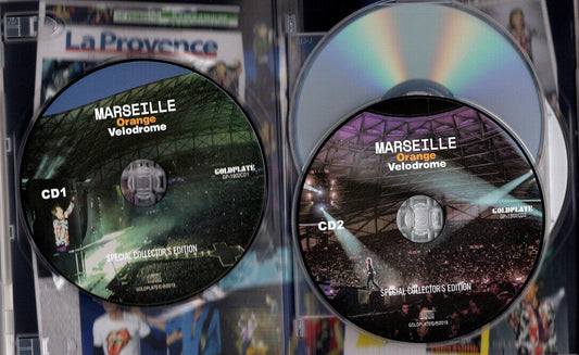 The Rolling Stones No Filter Europe Tour 2018 Marseille Orange 2CD 1DVD 1Blu-ray