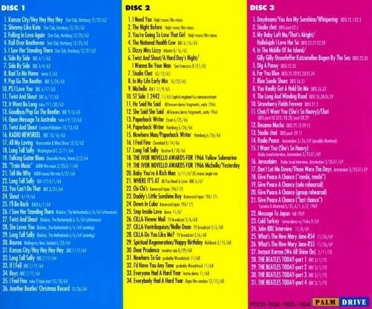 The Beatles Vinyl To The Core Upgrade Versions CD 3 Discs Set Music Rock