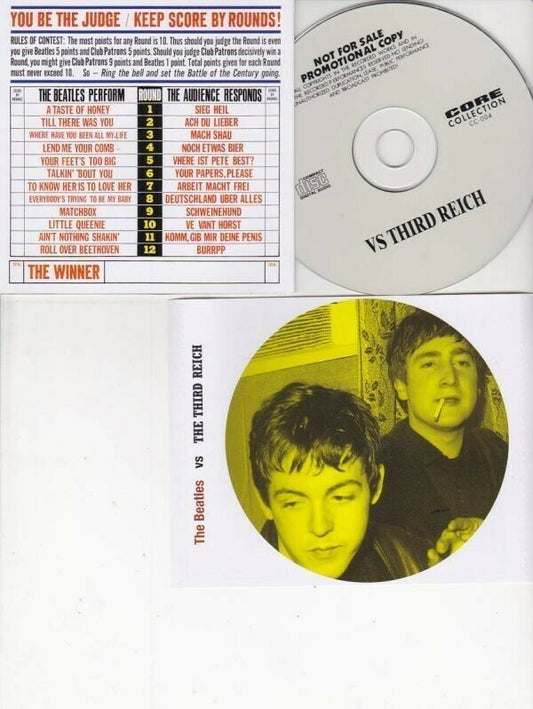 The Beatles Vs The Third Reich CD 1 Disc 20 Tracks Music Rock Pops Japan F/S