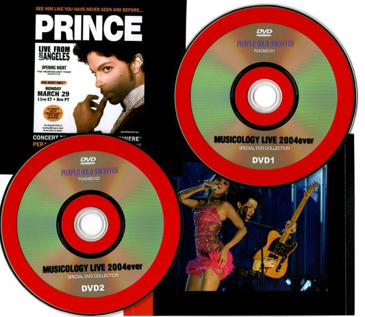 Prince Musicology Live 2004ever New Remaster Wide Screen 2DVD