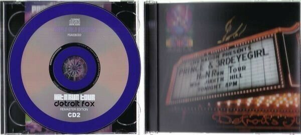 Prince & 3rd Eye Girl Hit 'N' Run Tour Detroit Fox 2015 Live 2 CD