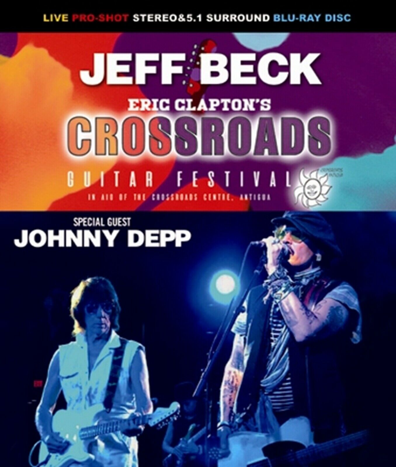 Jeff Beck + Johnny Depp / Crossroads Guitar Festival 2019 Blu-ray 1BDR