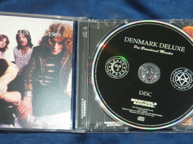 Led Zeppelin Denmark Deluxe 1969 1CD 12 Tracks Moonchild Records