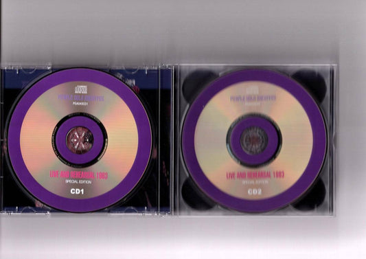 Prince And The Revolution Purple Rain Live And Rehearsal New Remaster 2CD 1DVD