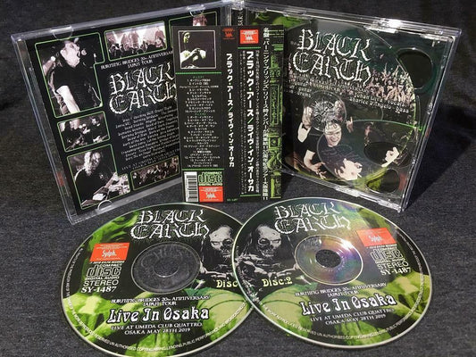 Black Earth Live In Osaka 2019 Umeda Club Quattro CD 2 Discs 24 Tracks Music F/S