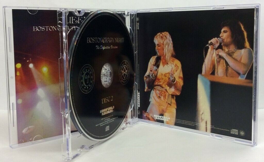 Queen Boston Crazy Night 1976 Definitive Version 2CD Moonchild Records