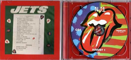 The Rolling Stones No Filter Us Tour August 1 2019 New Jersey CD 2 Discs Set F/S