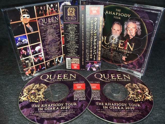 Queen Adam Lambert The Rhapsody Tour In Osaka 2020 CD 2 Discs Music Rock