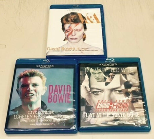 David Bowie Japan Tour Live Outside 3Titles 4Blu-Ray Set Music Rock Pops F/S