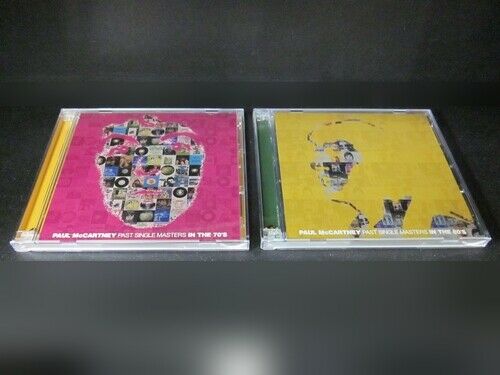 Paul McCartney Past Single Masters 1970 & 1980 CD 4 Discs Case Set F/S Tracking