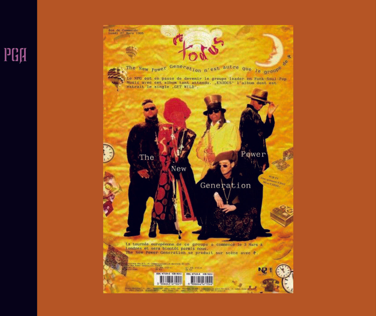 Prince NPG New Power Generation Exodus Original Configurations REMIX REMASTERED AND EXTENDED 2CD