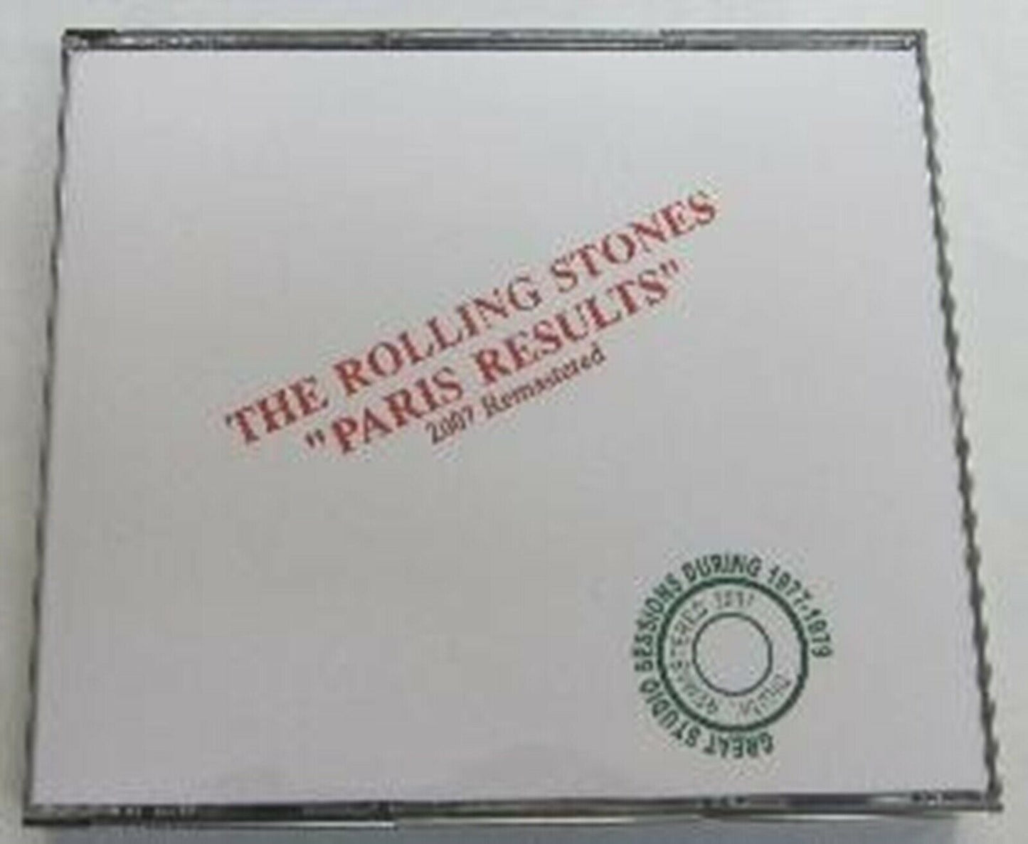 The Rolling Stones Paris Results 2CD 2007 Remastered