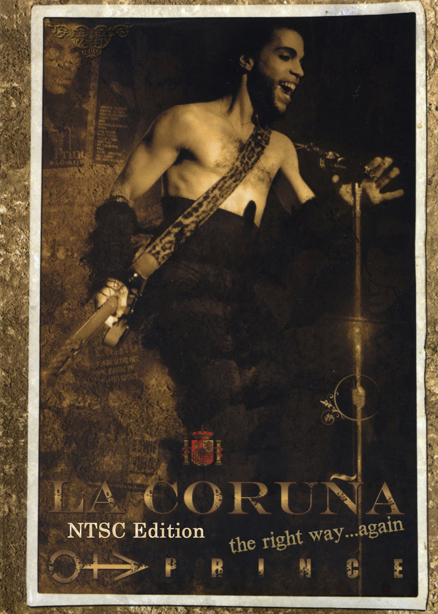 PRINCE / La Coruna the right way...again NTSC Version (1DVDR)