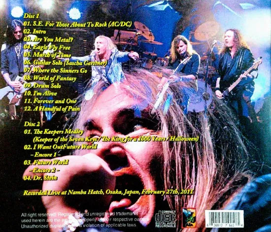 HELLOWEEN / Belive In Loud (2CDR)