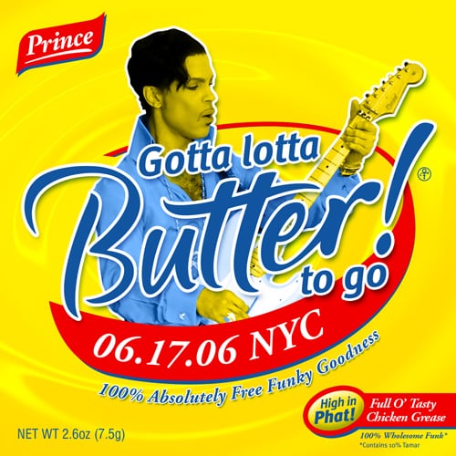 Prince / Gotta Lotta Butter To Go (2CDR)
