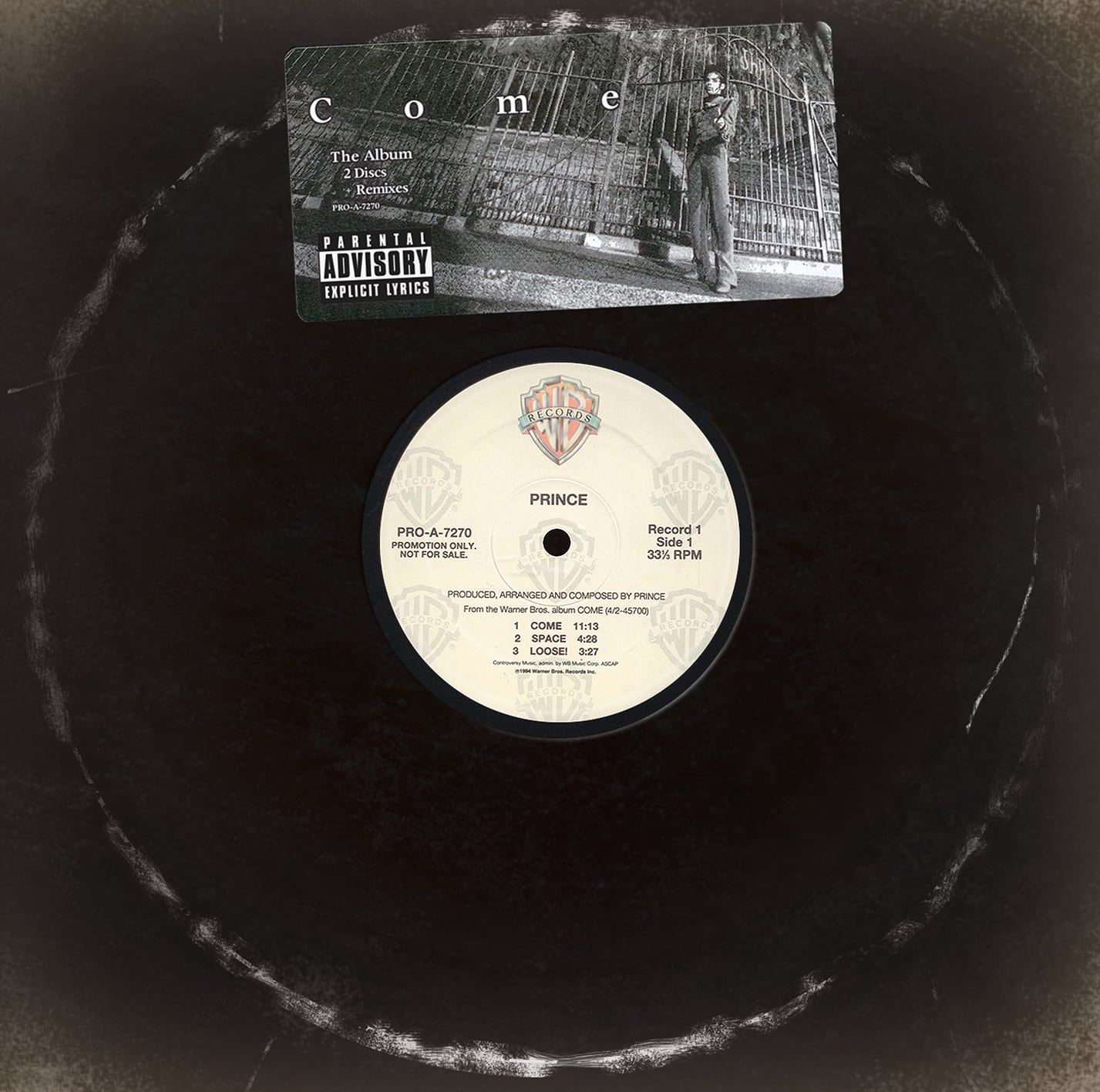 PRINCE / Come The Promo Album + Remixes (1CDR)