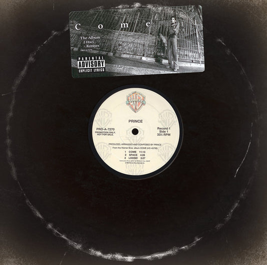 PRINCE / Come The Promo Album + Remixes (1CDR)