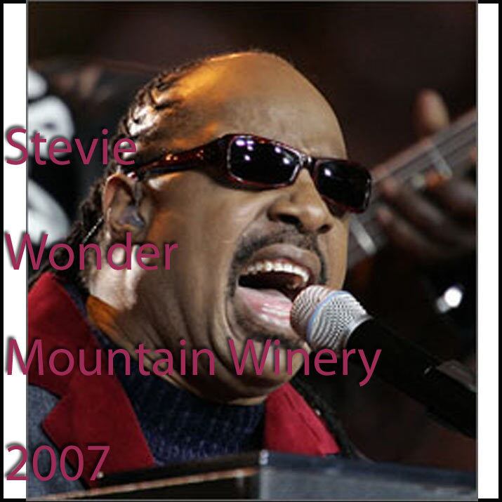 Stevie Wonder / Mountain Winery 2007 (2CDR)