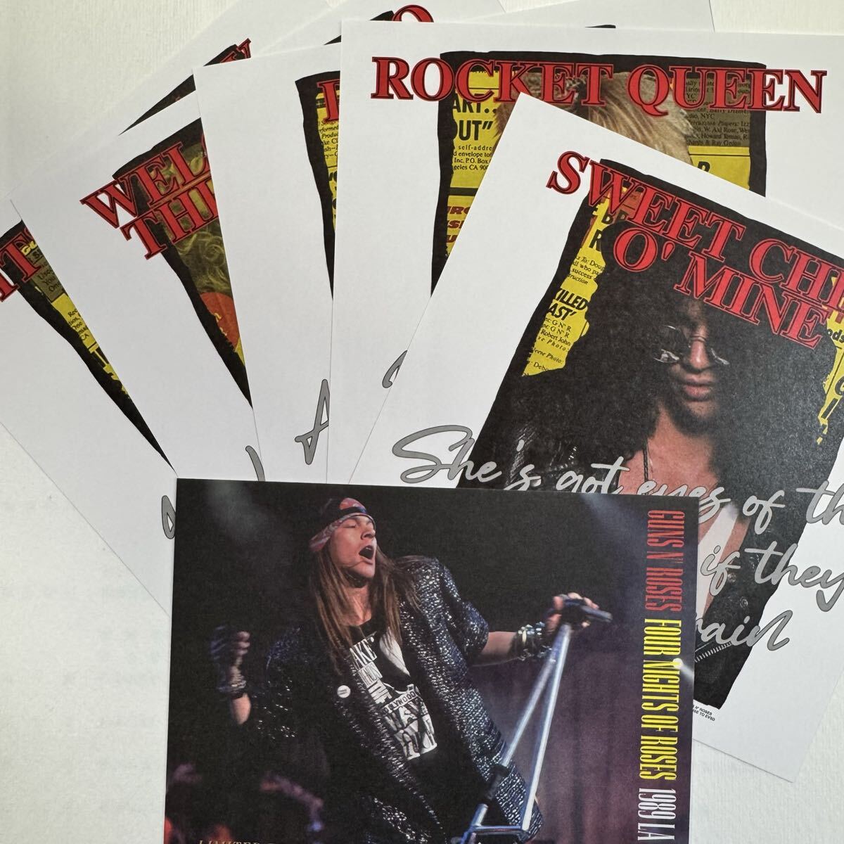 GUNS N’ ROSES / FOUR NIGHTS OF ROSES 1989 LA coliseum 4 shows (6CD BOX)