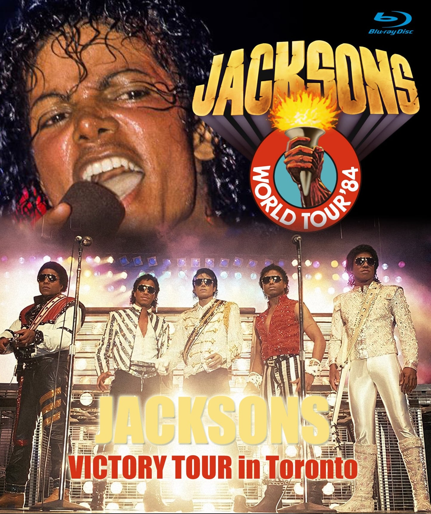JACKSONS / Victory Tour In Toronto Pro-shot (1BRDR)
