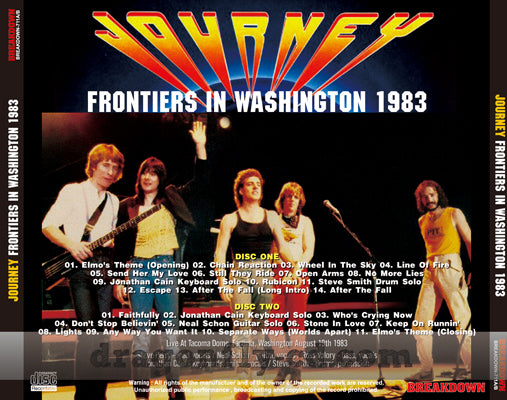 JOURNEY / FRONTIERS IN WASHINGTON (2CDR)