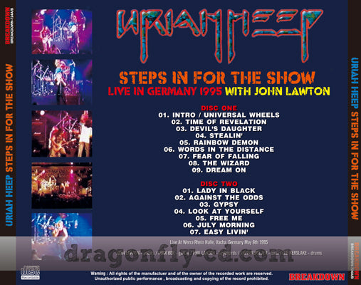 URIAH HEEP / STEPS IN FOR THE SHOW (2CDR)