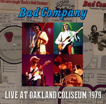 BAD COMPANY / LIVE AT OAKLAND COLISEUM 1979 (2CDR)