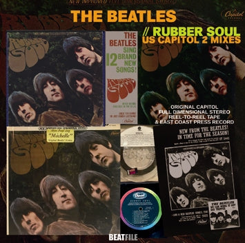 THE BEATLES / RUBBER SOUL // US CAPITOL 2 MIXES SOUNDBOARD (1CDR)