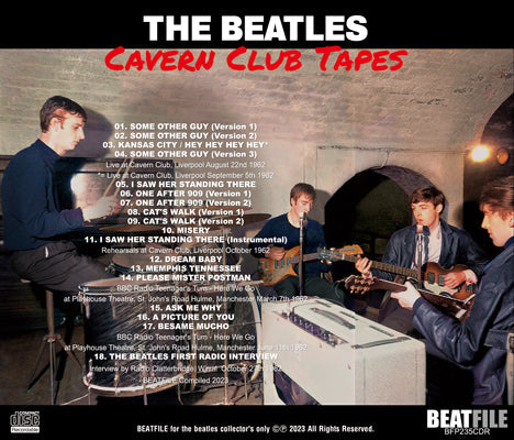 THE BEATLES / CAVERN CLUB TAPES (1CDR)