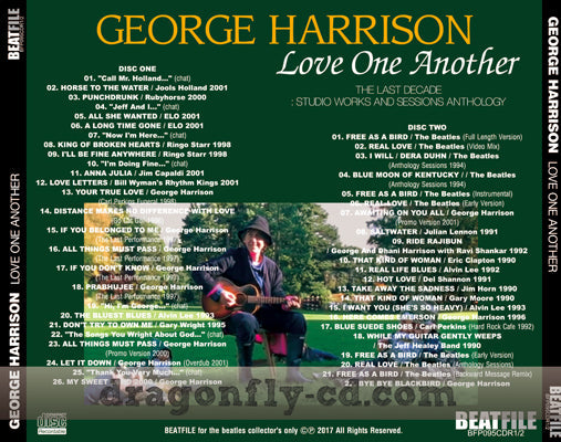 GEORGE HARRISON / LOVE ONE ANOTHER Soundobard (2CDR)