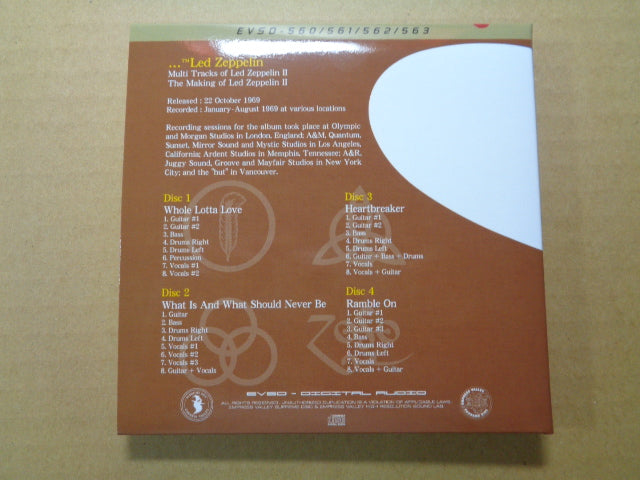 Led Zeppelin / The Making Of Led Zeppelin II Empress Valley 4CD First Edition