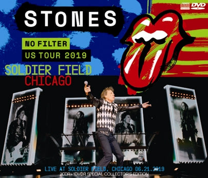 THE ROLLING STONES / NO FILTER US TOUR 2019 SOLDIER FIELD, CHICAGO (2CDR+1DVDR)