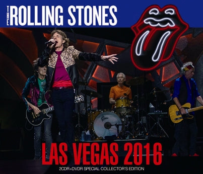 THE ROLLING STONES / LAS VEGAS 2016 (2CDR+1DVDR)