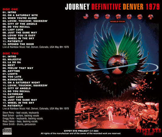 JOURNEY / DEFINITIVE DENVER 1979 (2CDR)
