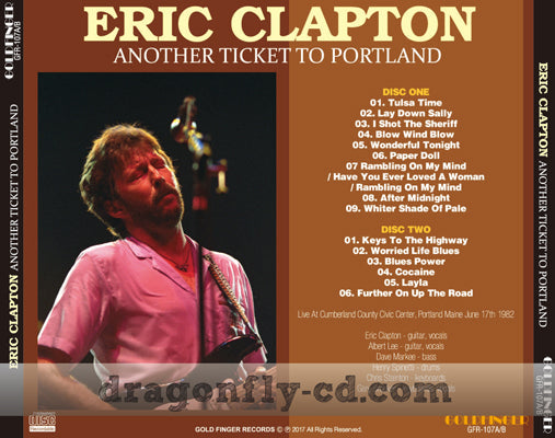 ERIC CLAPTON / OTRO BOLETO A PORTLAND (2CDR)