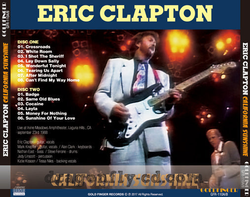 ERIC CLAPTON / CALIFORNIA SUNSHINE (2CDR)