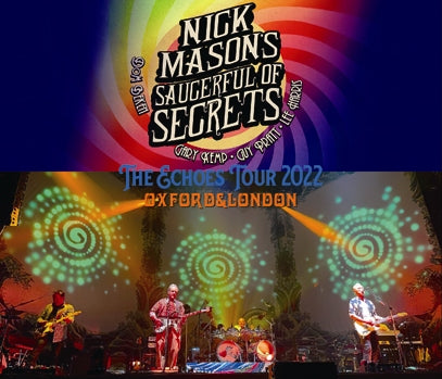 NICK MASON'S SAUCERFUL OF SECRETS / THE ECHOES TOUR 2022 OXFORD+LONDON (4CDR)