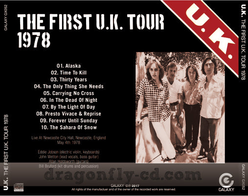 U.K. / THE FIRST U.K. TOUR 1978 (2CDR)