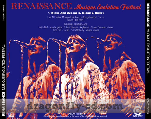 RENAISSANCE / MUSIQUE EVOLUTION FESTIVAL (1CDR)