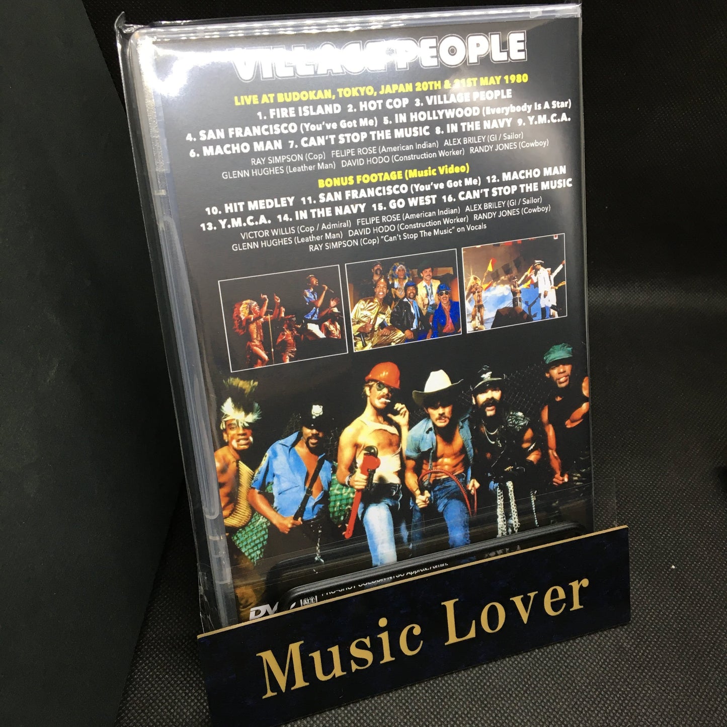 VILLAGE PEOPLE / BUDOKAN 1980 PRO SHOT (1DVDR)