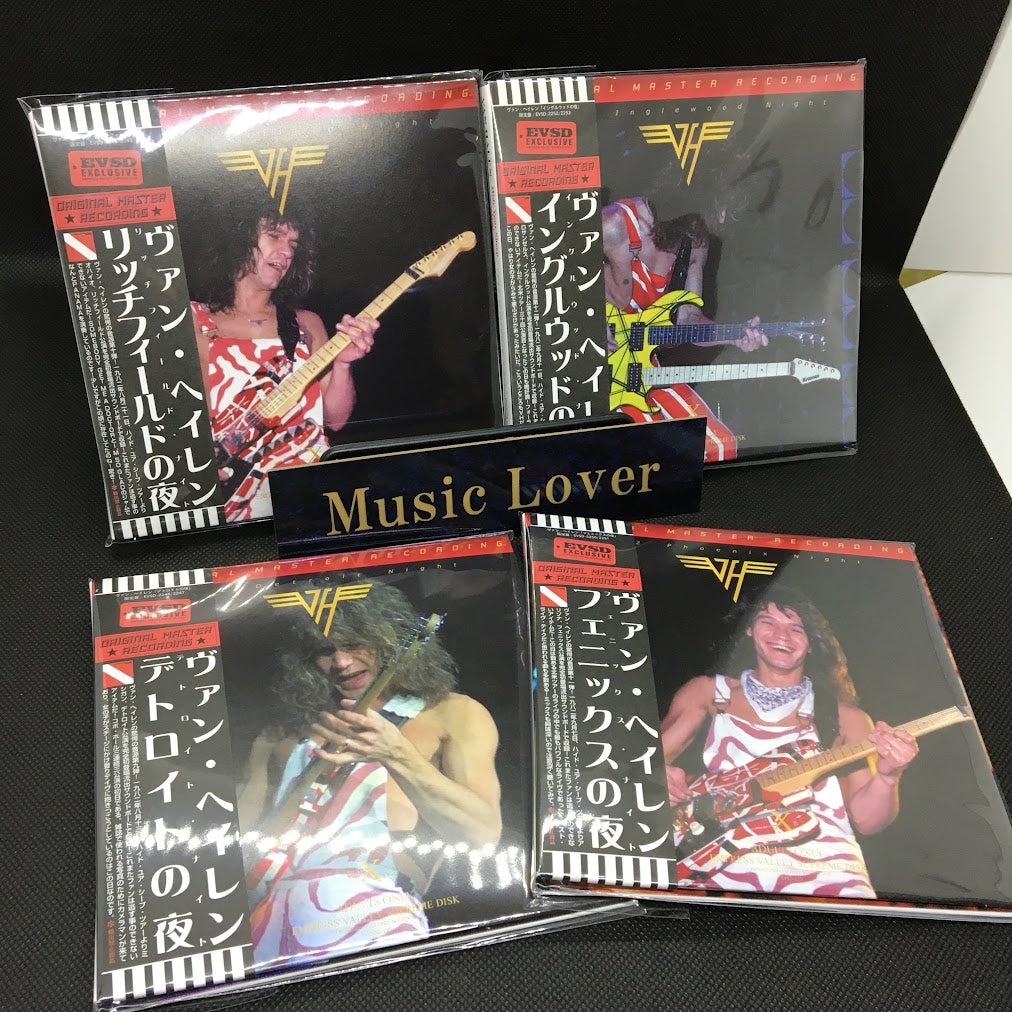 VAN HALEN / Detroit Ritchfield Phoenix Inglewood 1982 SOUNDBOARD 4 NIGHT SET (8CD) Empress Valley New!
