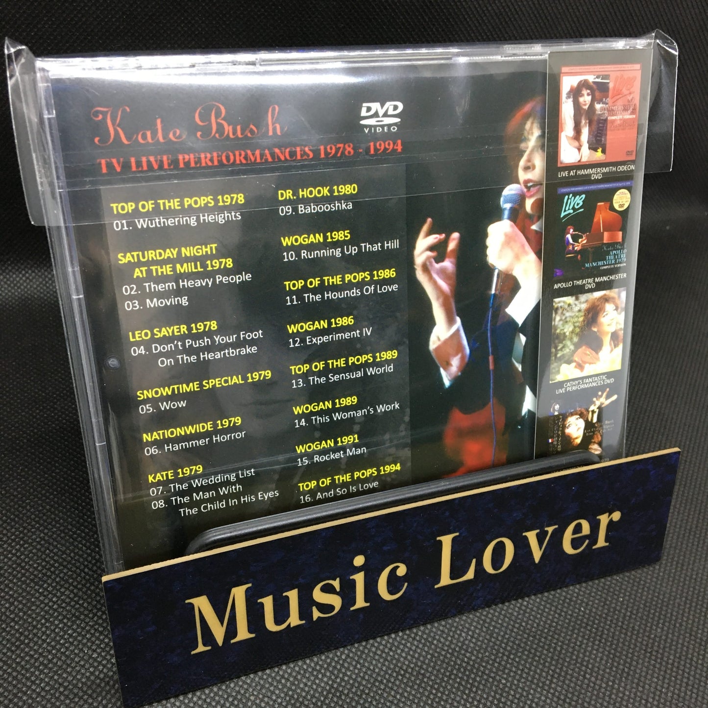 KATE BUSH / TV LIVE PERFORMANCES 1978 - 1994 (1DVD)