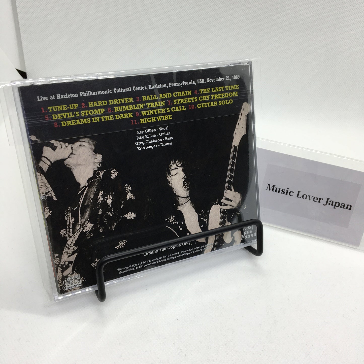 BADLANDS / HAZLETON 1989 (1CDR)